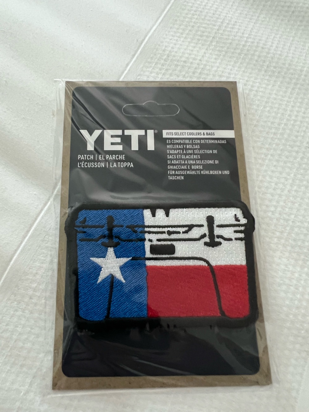 Yeti Patch Tundra Texas Flag ATX